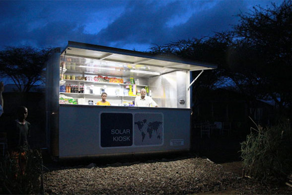 aktuell solarkiosk