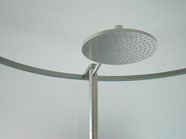 Detail Dusche, Foto: Axel Knörck