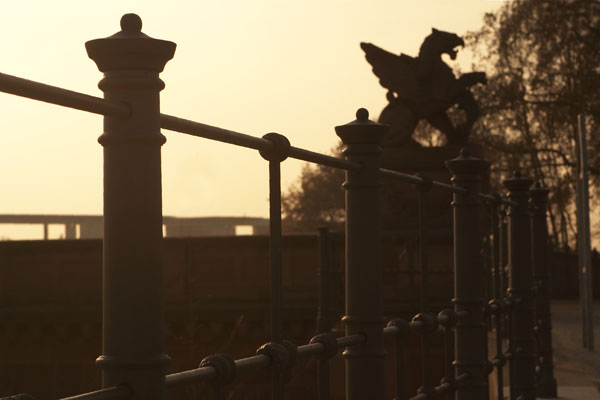 Ufergeländer, Foto: Christian Fittkau