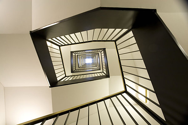 Treppengeländer, Foto: Reihard Schwederski