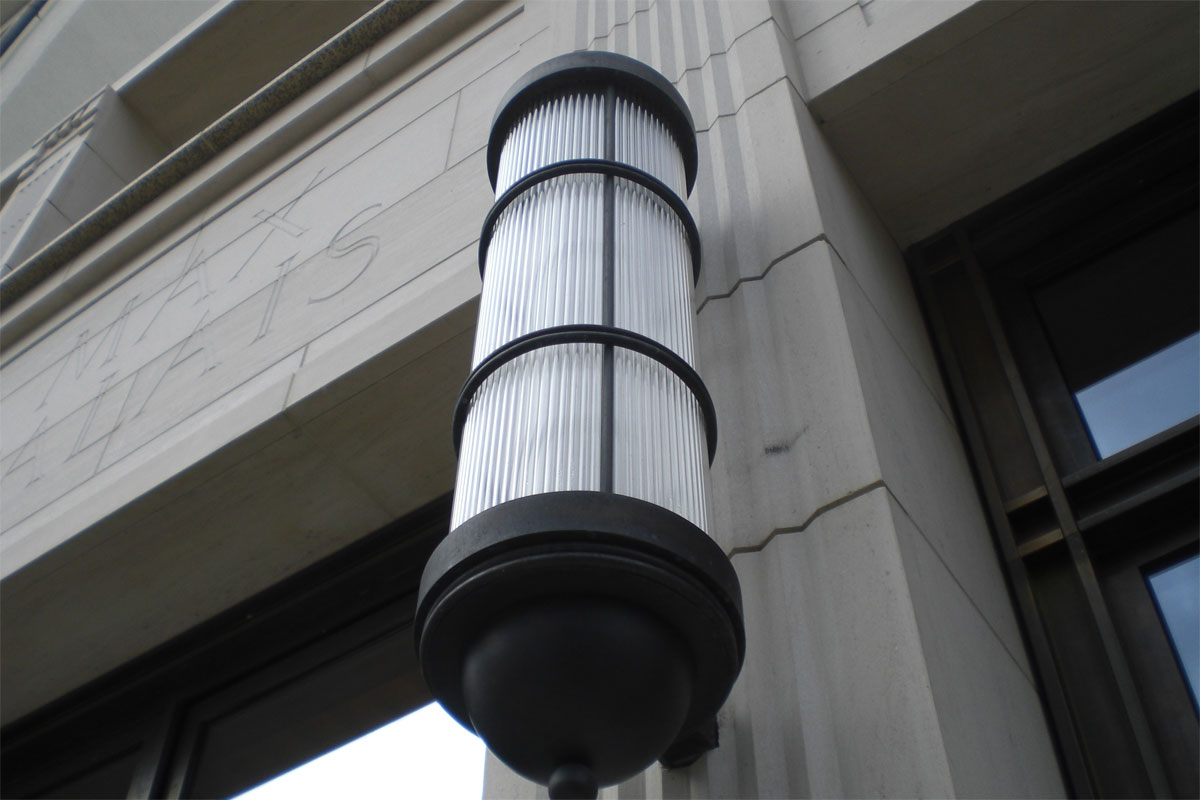 Wandleuchte, Foto: Stefan Fittkau