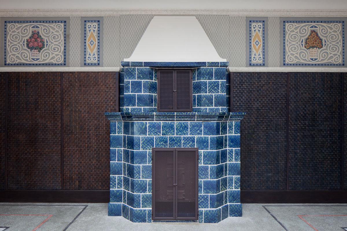 Verkleidung Konferenzraum, Foto: Marcus Ebener