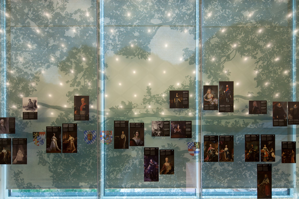 Stammbaumfassade, Foto: Marcus Ebener