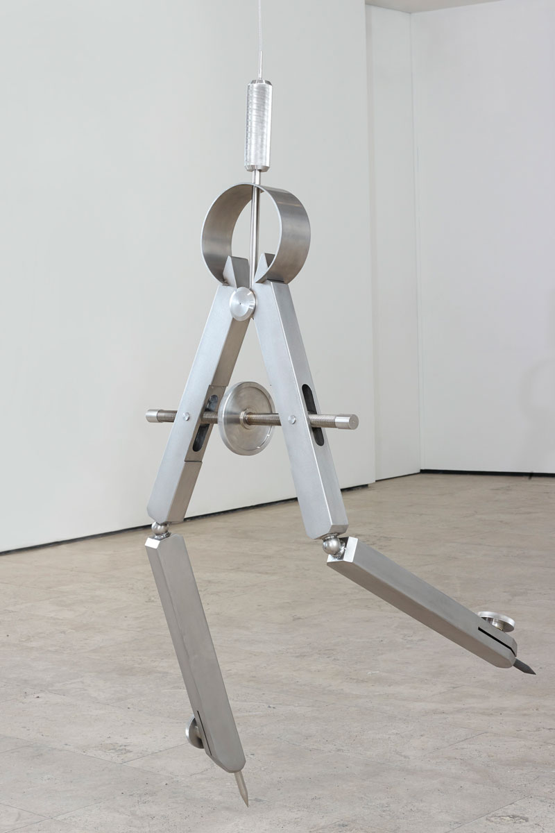 Untitled (Compass - Male & Female), 2013 © Robin Rhode, Courtesy Lehmann Maupin Gallery, New York, Hong Kong